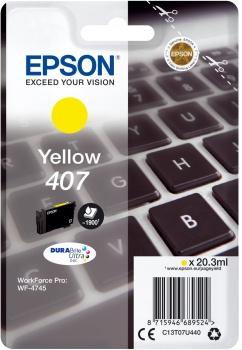 Epson Tinta Amarillo Workforce Pro 4745 Series - Nº 407