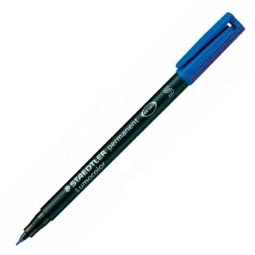 Staedtler Rotulador Permanente Lumocolor 313-3 S Azul