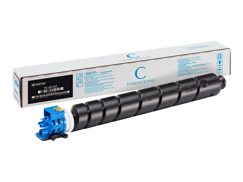 Kyocera Tk8525 Cyan Cartucho De Toner Original - 1T02Rmcnl0/1T02Rmcnl1/Tk8525C