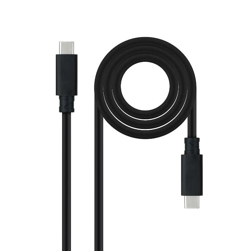 Nanocable Cable Usb 3.1Gen2 5A Usb-C/M-Usb-C/M 2 M