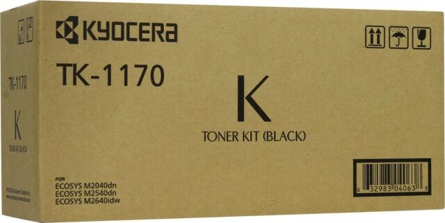 Kyocera-Mita Toner Negro Ecosys M2640Idw, 2540Dn, 2540Dne, 2540Dnw, 2040Dn, 2540 Series - Tk-1170