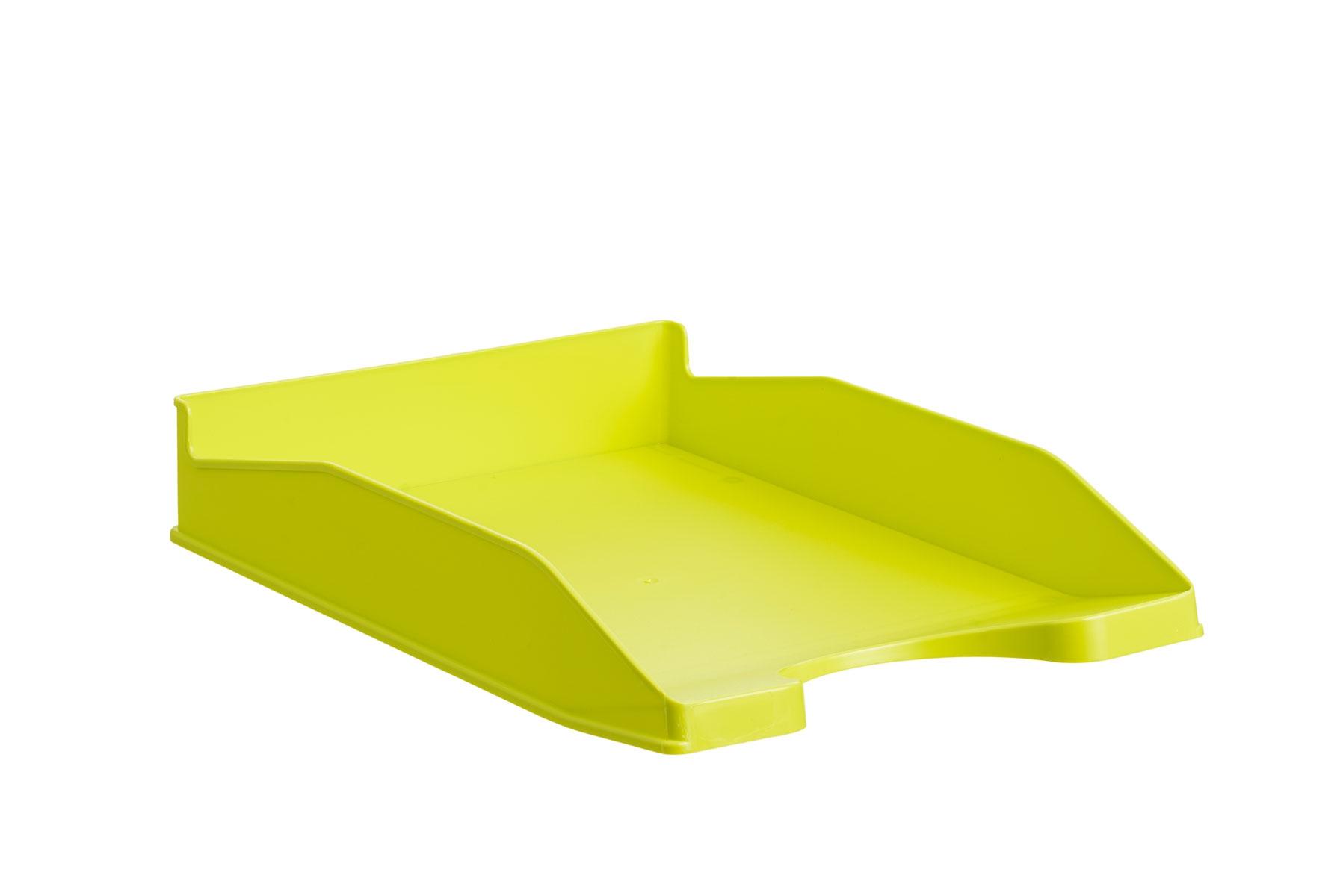 Archivo 2000 Bandeja Apilable En 3 Posiciones Fondo Liso Din A4 Y Folio 345X255X60 Mm Kiwi