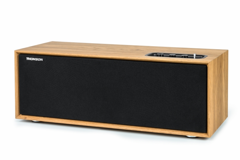 Thomson Ws702 Sistema Estereo 2.1 - Bluetooth - Potencia Musical 150W - Color Madera