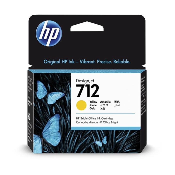 Hp Tinta Amarillo Designjet T200 / T600 - Nº 712