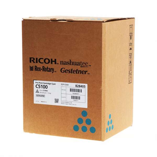 Ricoh Pro C5100/C5110 Cyan Cartucho De Toner Original - 828405