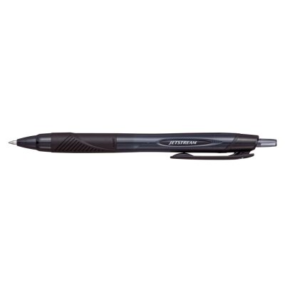 Uni-Ball Jetstream Sport Sxn-157E Boligrafo Retractil - Punta De Bola 0.7Mm - Trazo 0.35Mm Aprox. - Secado Instantaneo - Ideal Para Zurdos - Color Negro