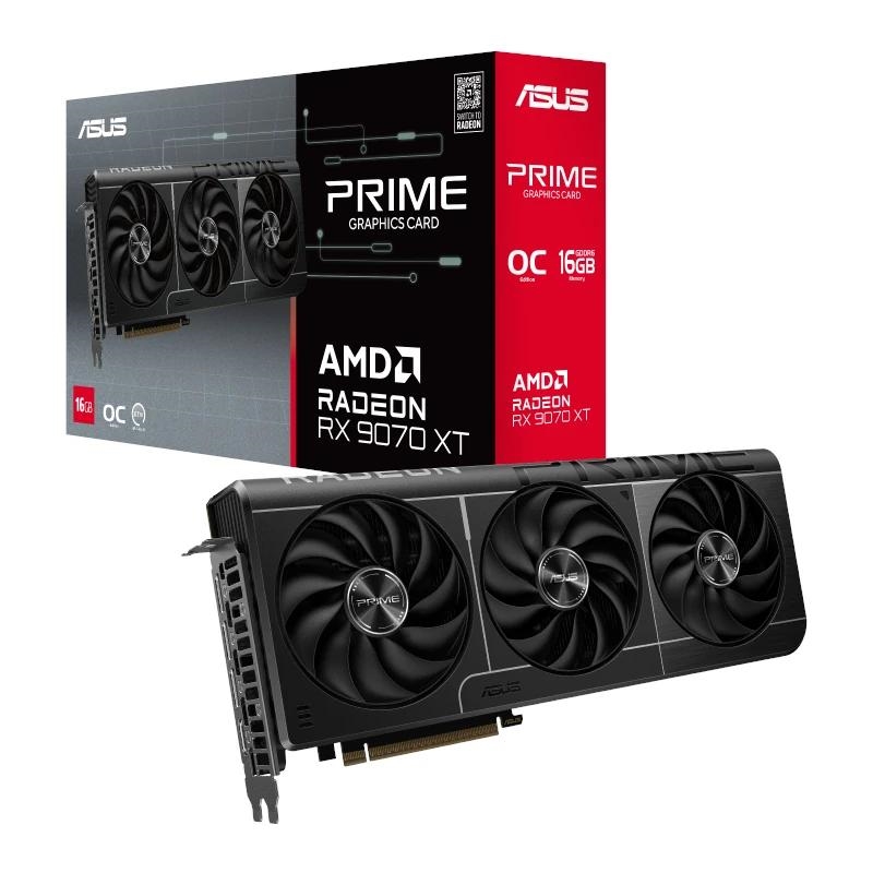 Asus Vga Amd Prime Rx 9070Xt O16G Ddr6