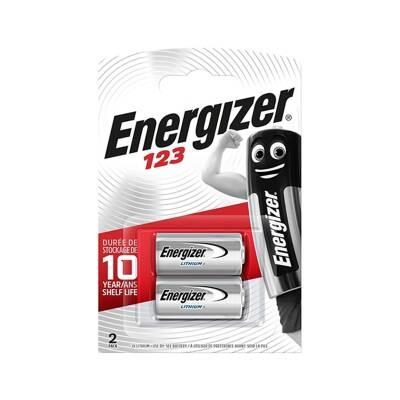 Energizer Pila Litio Foto Cr123 3V Blister -2U-