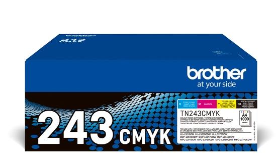 Brother Toner Bk/C/M/Y Hl-L3210Cw/L3230Cdw/L3270Cdw - Dcp-L3510Cdw/L3550Cdw - Mfc-L3710Cw/L3750Cdw/L3770Cdw - Pack 4 Colores