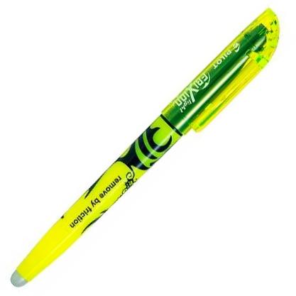 Pilot Marcador Fluorescente Frixion Light Borrable Amarillo