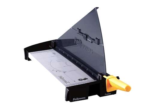 Fellowes Fusion A3 Guillotina Hasta Formato A3 - Capacidad Hasta 10 Hojas - Longitud De Corte 460Mm - Cuchilla De Acero Inoxidable - Guias De Corte Y Radio Para Cortes En Angulo