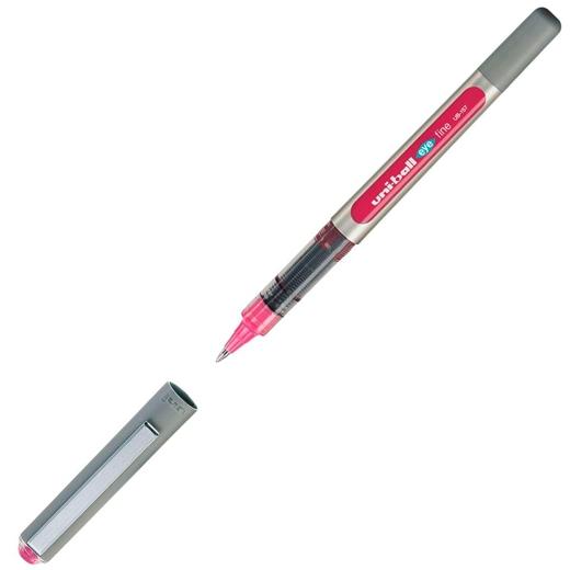 Uniball Rollerball Eye Fine Ub-157E 0.7Mm Rosa Caja 12 Ud