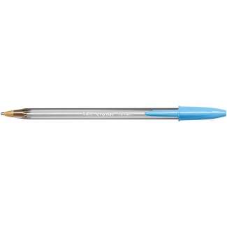 Bic Cristal Fun Boligrafo De Bola - Punta Gruesa De 1.6Mm - Tinta Con Base De Aceite - Color Azul Turquesa