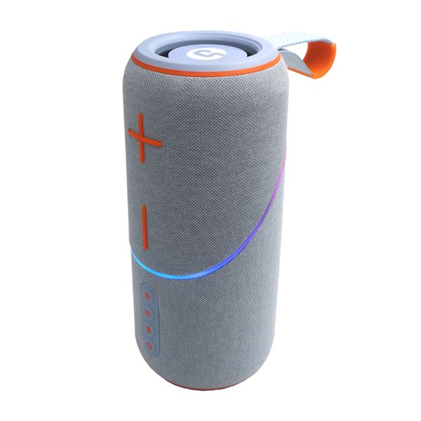 Coolsound Rainbow Beat Altavoz Bluetooth True Wireless 20W - Autonomia Hasta 3H - Usb, Microsd Y Aux - Funcion Manos Libres - Radio Fm - Iluminacion Rgb - Color Azul