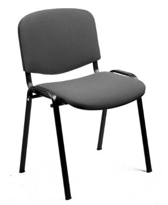 Unisit Silla Confidente Dado Tapizada Gris