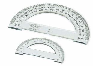 Faibo Semicírculo Escolar 15 Cm Graduado