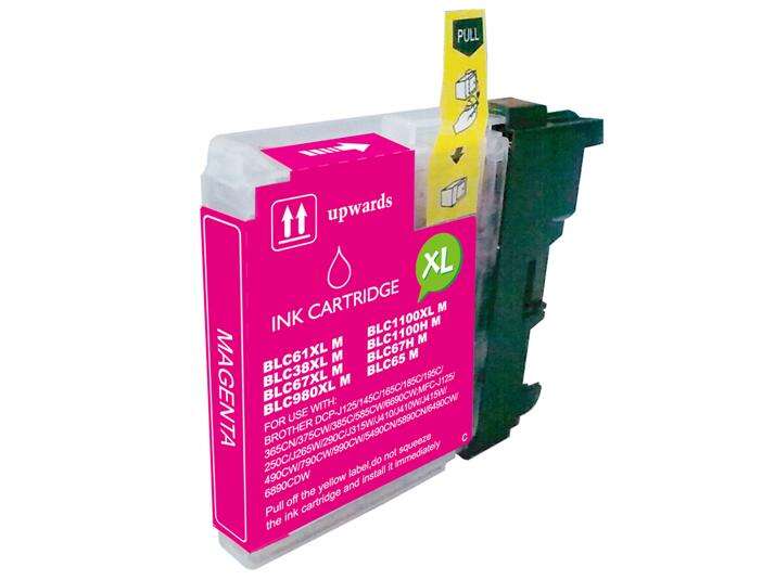 Brother Lc980Xl/Lc1100Xl/Lc985Xl Magenta Cartucho De Tinta Generico - Reemplaza Lc980M/Lc1100M/Lc985M