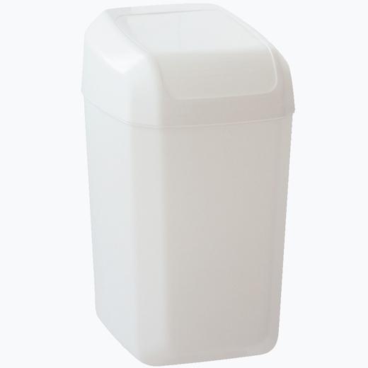 Denox Papelera Tapa Basculante Troya 30L Blanco