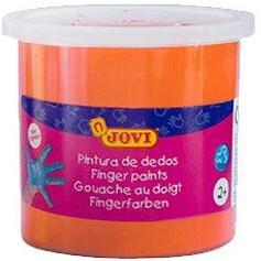 Jovi Pintura De Dedos Estuche 5 Botes 125Ml Naranja