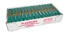 Jovi Plastilina School Pastilla 150Gr Verde Oscuro Caja 15 Ud