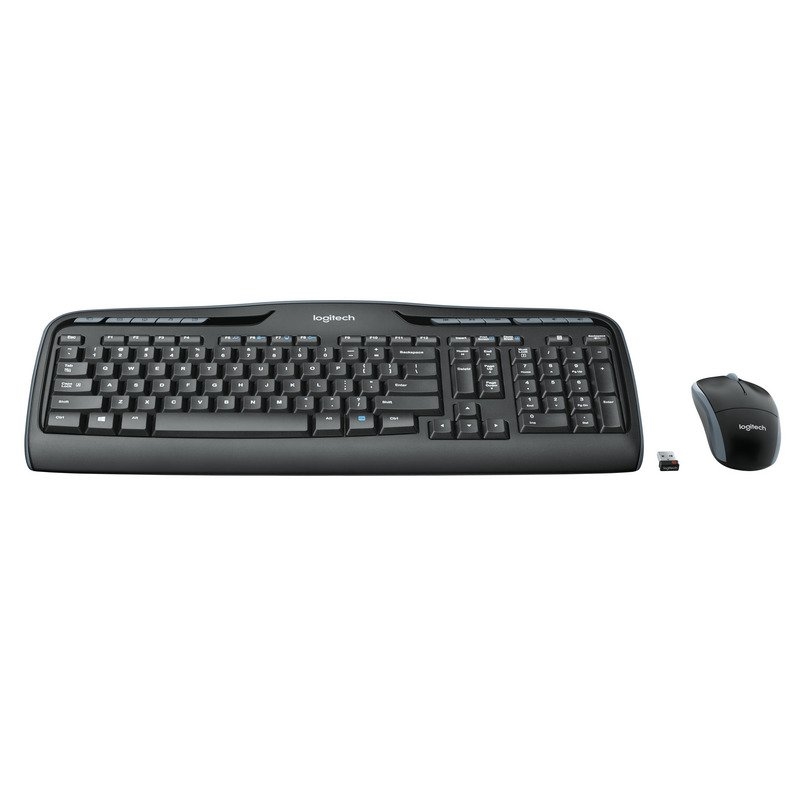 Logitech Teclado+ Ratón Mk330 Usb Negro