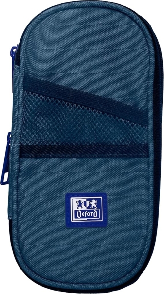 Oxford B-Max Estuche Portatodo Expandible - 1 Compartimento De Gran Capacidad - 2 Bolsillos Exteriores - Fabricado En Material Reciclado - Colores Surtidos