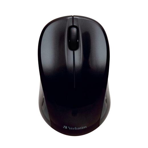 Verbatim Ratón Go Nano Inalámbrico 1600Ppp Compacto Ambidiestro Negro