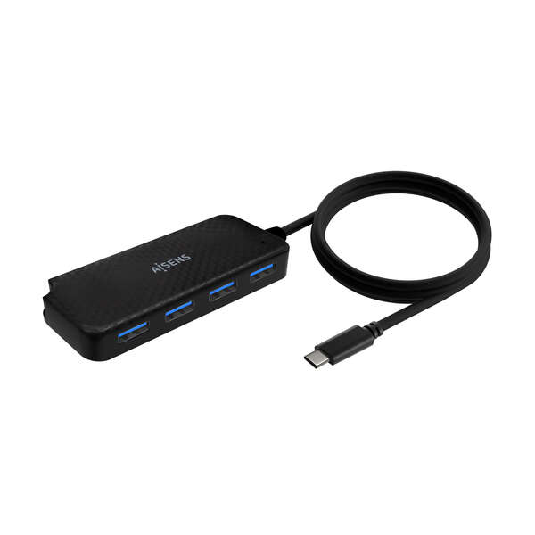 Aisens Hub Usb 3.1 Usb-C - Usb-C/M-4Xtipo A/H - 60Cm - Color Negro