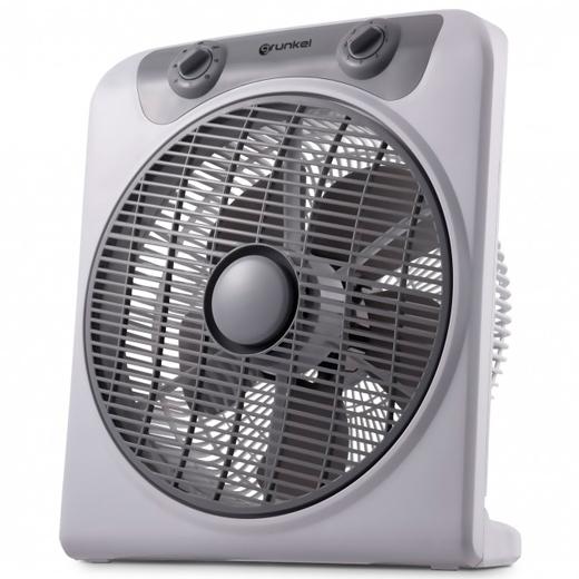 Grunkel Ventilador De Suelo 50W 3 Velocidades C/Temporizador Gris