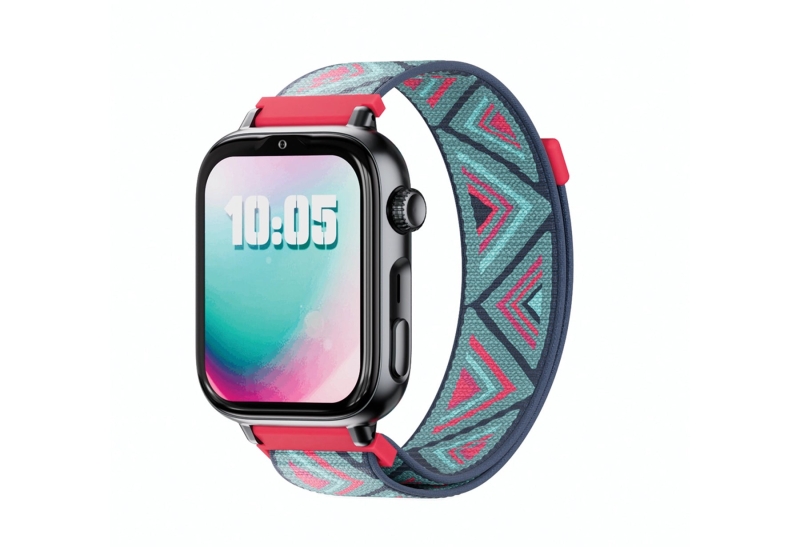 Savefamily Reloj Inteligente Smartwatch Infantil Savewatch Plus 2 - Pantalla Amoled - Carcasa Negra - Correa Tela Tribeca