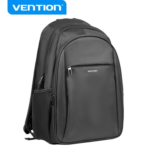 Vention Mochila Para Portatil - Capacidad 20L - Para Laptops 15.6" - Material Resistente Al Agua Y Arañazos - Color Negro