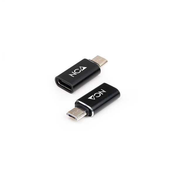 Nanocable Adaptador Micro Usb/M A Usb-C/H - Color Negro