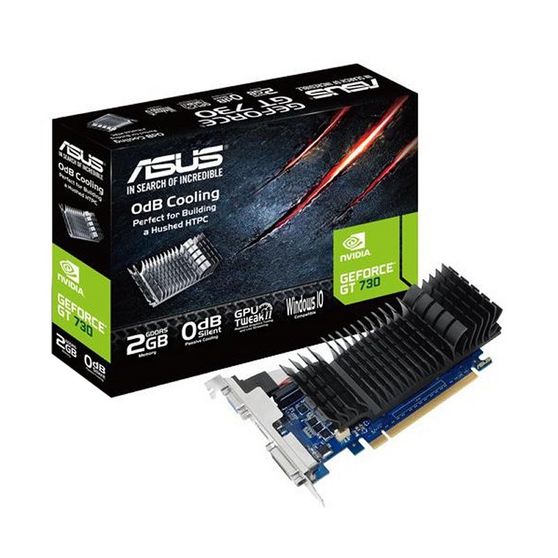 Asus Vga Nvidia Gt 730 Sl 2Gd5 Brk 2Gb Ddr5