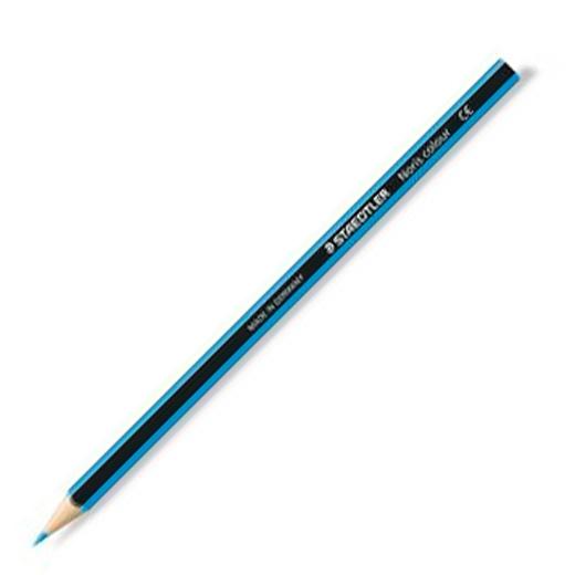 Staedtler Lápices De Colores Noris Colour Madera Wopex Ecológica Azul Claro