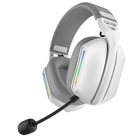 Coolsound Auricular Gaming G11 Bluetooth - Iluminación Rgb - Color Blanco