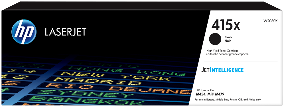 Hp Cartucho De Tóner Original Laserjet 415X Negro De Alta Capacidad