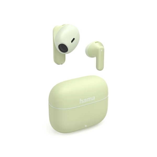 Hama Freedom Light Ii Auriculares Con Microfono Omnidireccional - Bluetooth - Autonomia Hasta 20H - Rango 10M - Asistente De Voz - Carga Por Usb-C - Color Menta