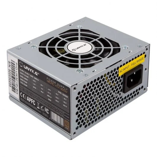 Unykach Sfx 300W 80% Plus Bronce Fuente De Alimentacion 300W Matx/Sfx - Ventilador 80Mm
