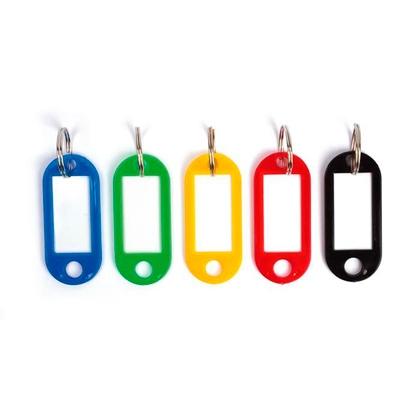 Apli Llaveros Porta Etiquetas Plástico Blíster De 10 C/Surtidos