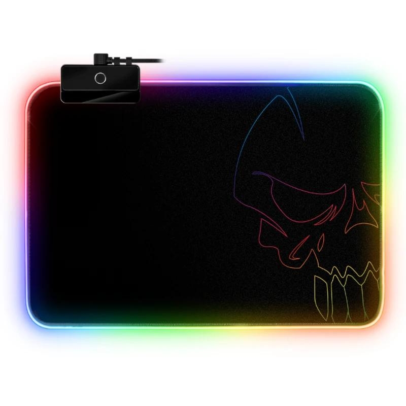 Spirit Of Gamer Alfombrilla Darkskull Rgb Xxl