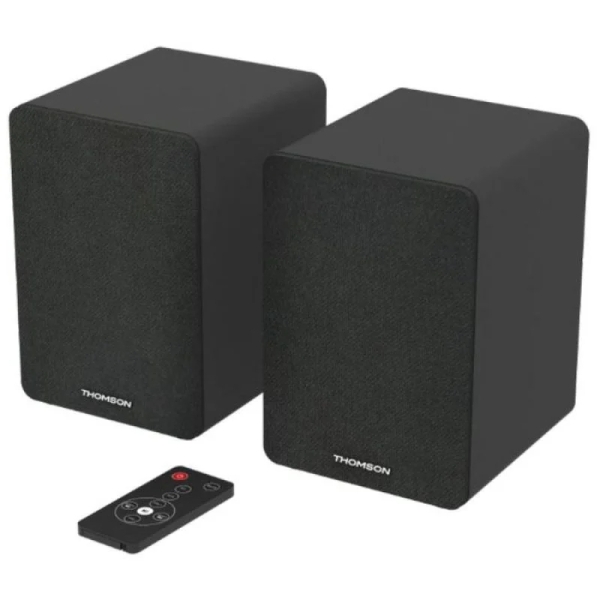 Thomson Ws400Duo Altavoces 50W Bluetooth 5.0 - Entrada Rca - Mando A Distancia - Color Negro