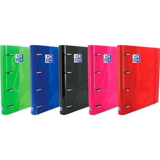 Oxford Pack Europeanbinder Classic Te A4+ 5X5 + Rec 80H + Separadores 5P Cartón C/Surtidos