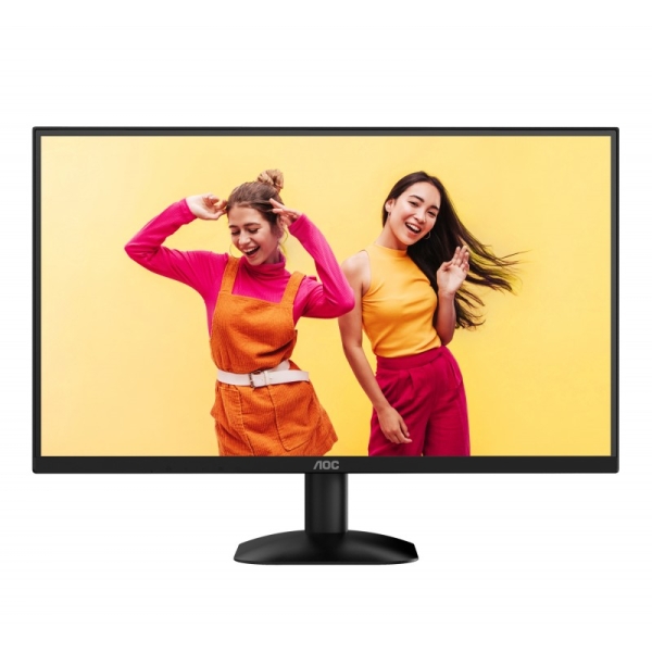 Aoc 24B35Hm2 Monitor 23.8" Wled Va Fullhd 1080P 100Hz - Respuesta 1Ms - Angulo De Vision 178° - Hdmi, Vga - Vesa 100X100Mm