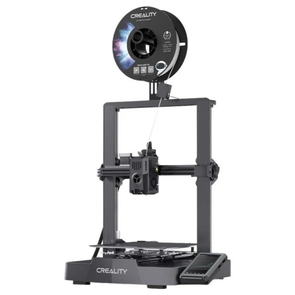 Creality Ender-3 V3 Ke Impresora 3D Abierta - Volumen 22X22X24Cm - Doble Ventilador - Cuerpo Metalico - Riel Lineal De Eje X - Interfaz De Usuario Inteligente - Velocidad Hasta 500Mm/S