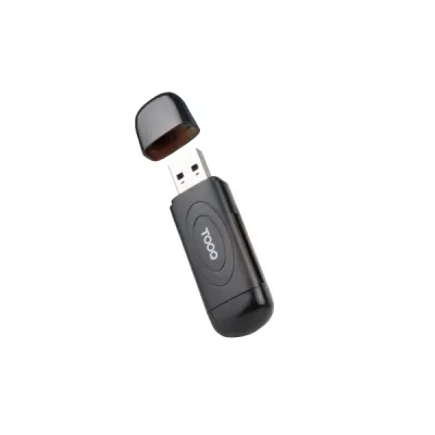 Tooq Lector De Tarjetas Usb-A 3.0 - Compatible Con Sd, Micro Sd Y Tf - Color Negro