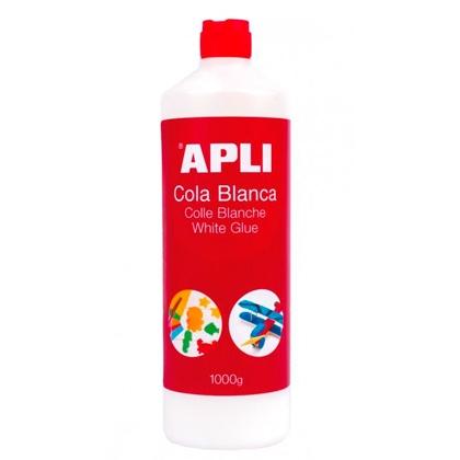 Apli Cola Blanca Líquida Bote Con Aplicador 1Kg