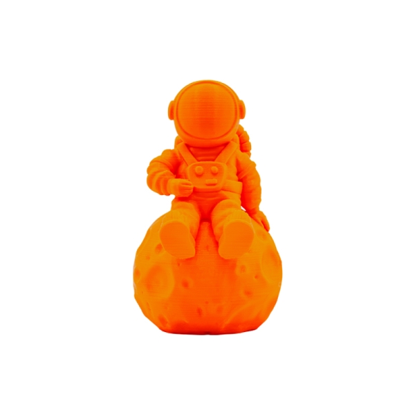 Filamento 3D Pla - Diametro 1.75Mm - Bobina 1Kg - Color Naranja