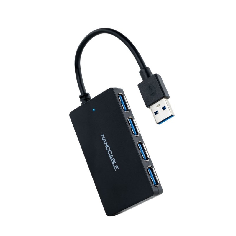 Nanocable Hub Usb 3.0 Con 4 Puertos De Usb 3.0