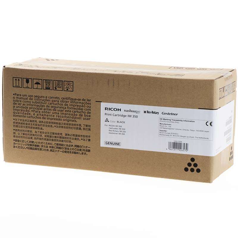 Ricoh Im350 Negro Cartucho De Toner Original - 418133/419082