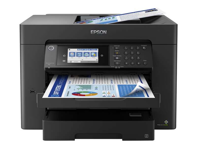 Epson Workforce Wf7840Dtwf Impresora Multifuncion Color A3 Duplex Fax Wifi 25Ppm